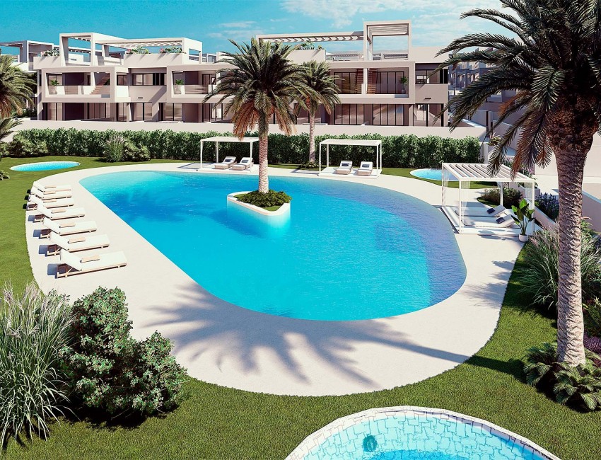 New Build · Bungalow / Townhouse / Detached / Terraced · Torrevieja · Lago Jardín II