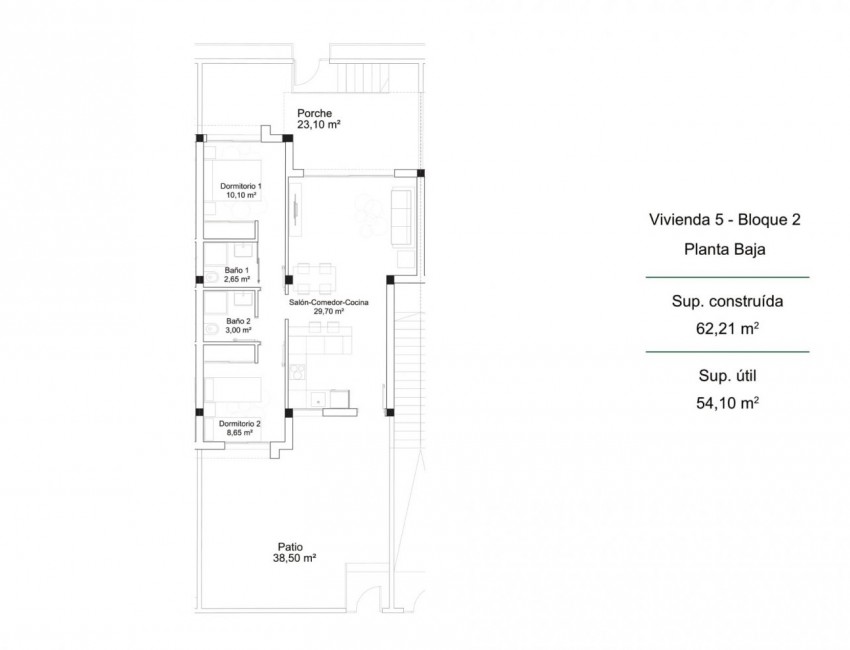 Nouvelle construction · Bungalow / Maison de Ville · Orihuela Costa · PAU 26