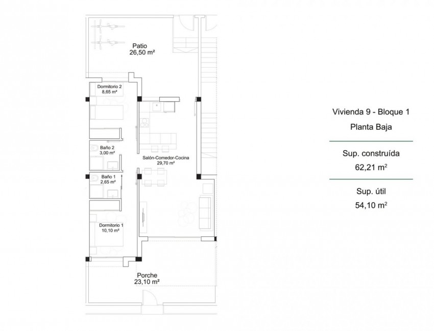 Nouvelle construction · Bungalow / Maison de Ville · Orihuela Costa · PAU 26