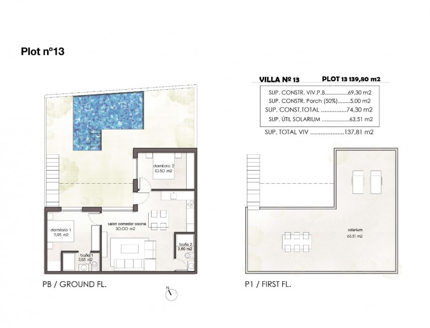 Nueva construcción  · Bungalow / Adosado / Semiadosado · Pilar de La Horadada · PILAR DE LA HORADADA