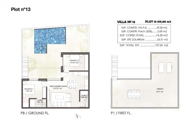 Nueva construcción  · Bungalow / Adosado / Semiadosado · Pilar de La Horadada · PILAR DE LA HORADADA