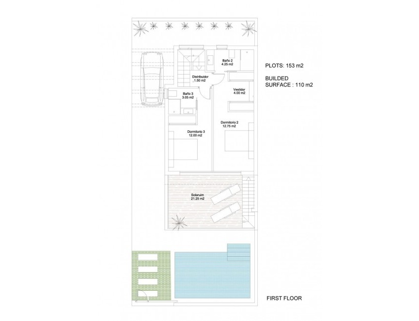 Nouvelle construction · Villa · San Javier · Parque de los leones