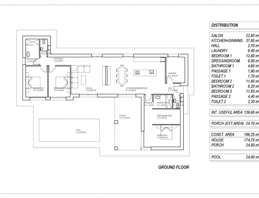 Nueva construcción  · Villa / Chalet · Pinoso · Lel