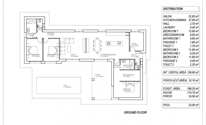 New Build · Villa · Pinoso · Lel