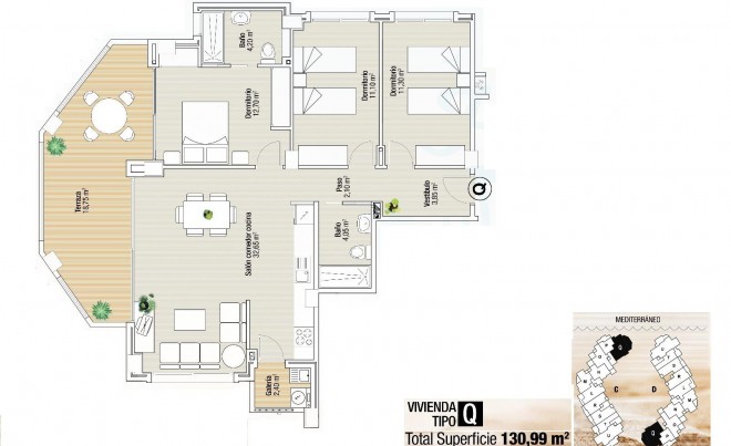 Nueva construcción  · Apartamento / Piso · La Manga