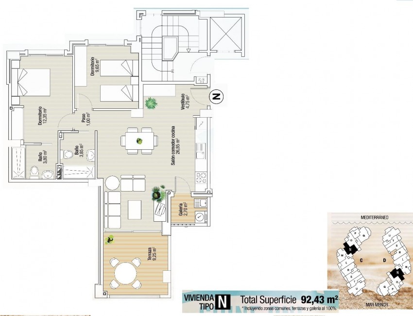 Nueva construcción  · Apartamento / Piso · La Manga