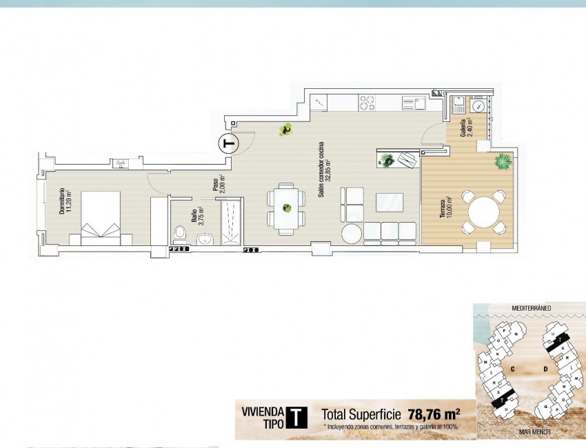 Nueva construcción  · Apartamento / Piso · La Manga