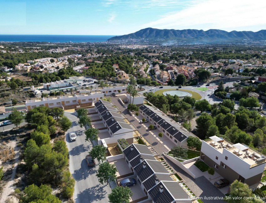 Nueva construcción  · Bungalow / Adosado / Semiadosado · La Nucia · La nucia