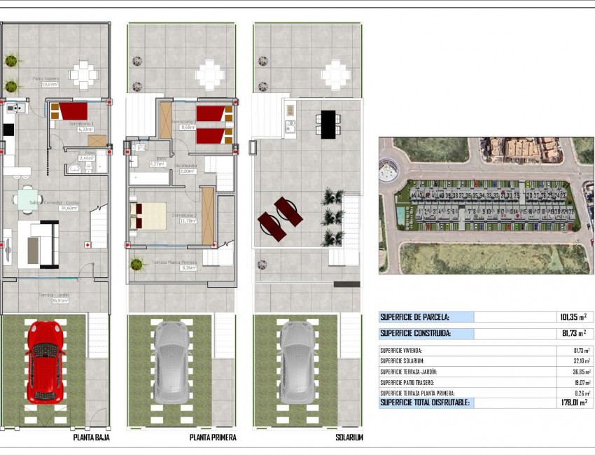 Nouvelle construction · Bungalow / Maison de Ville · Cox · San Fernando