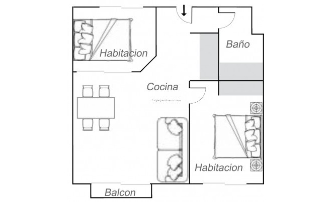 Revente · Appartement · Roses