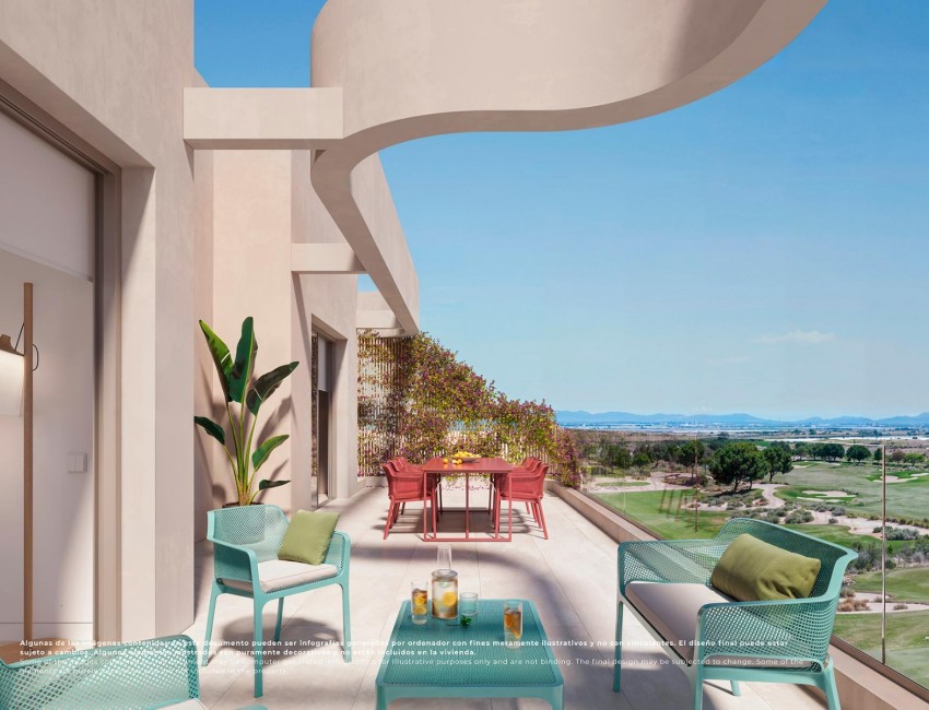 Nouvelle construction · Appartement · BAÑOS Y MENDIGO · El Valle Golf Resort